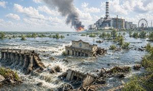 Уникальный природный заповедник создала планетарная катастрофа Каховского водохранилища у Днепра