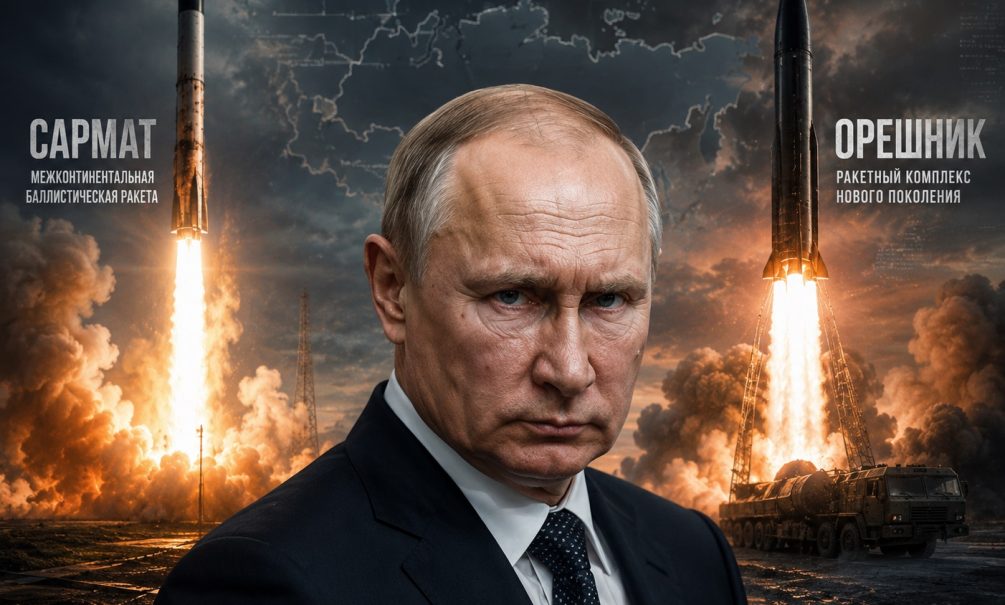 Ядерный «Орешник» и испытание «Сармата»: Путин послал Западу устрашающий сигнал 