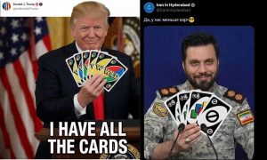 Трамп попытался высмеять Иран публикацией с картами, однако пост вызвал обратный эффект