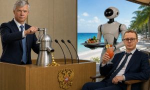 Сооснователь “Справедливой России” Гартунг призвал “собирать деньги” с бизнеса на борьбу с украинскими дронами. Его сын вкладывается в роботов в “налоговом раю” Эмиратов