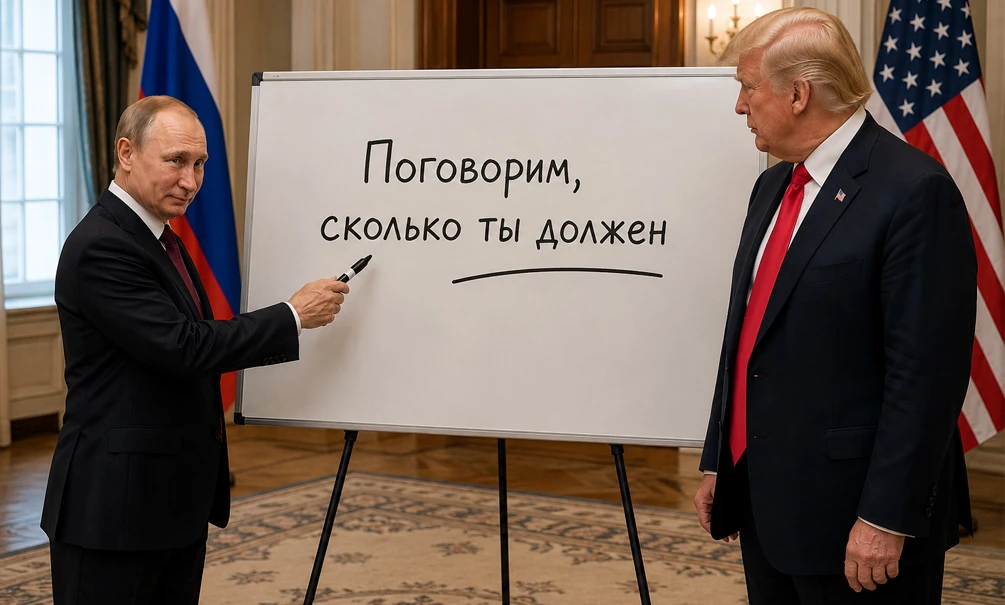 Трампа обосновали за пустослова: Путин пояснил, что в Анкоридже был «разговор на доверии» - а США провалились и теперь должны нам