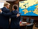 Макрон: Трамп за украинский «кофе в Ялте» и хочет Украину в границах 1991 года, МИД РФ жалуется на «провокации к эскалации»