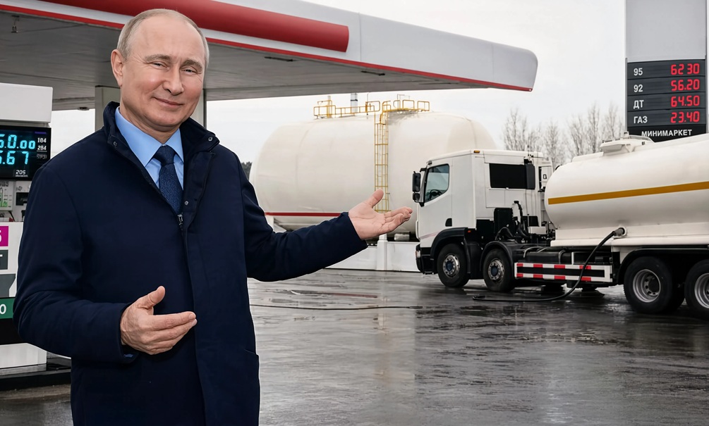 Бензина у нас полно: Путин заверил, что Россия справится со сложностями 
