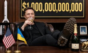 Враг России №1 Илон Маск стал триллионером: акции SpaceX рванули к небу на фоне летящих по «Старлинку» украинских ракет и дронов