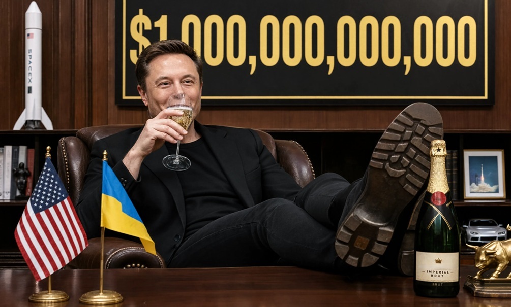 Враг России №1 Илон Маск стал триллионером: акции SpaceX рванули к небу на фоне летящих по &laquo;Старлинку&raquo; украинских ракет и дронов
