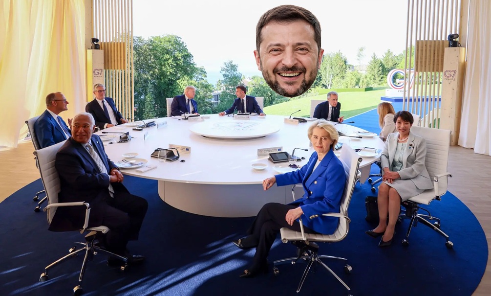 «Украина побеждает, и мы ей активно поможем»: страны G7 в Эвиане пообещали завалить Зеленского дальнобойными ракетами и системами ПВО 