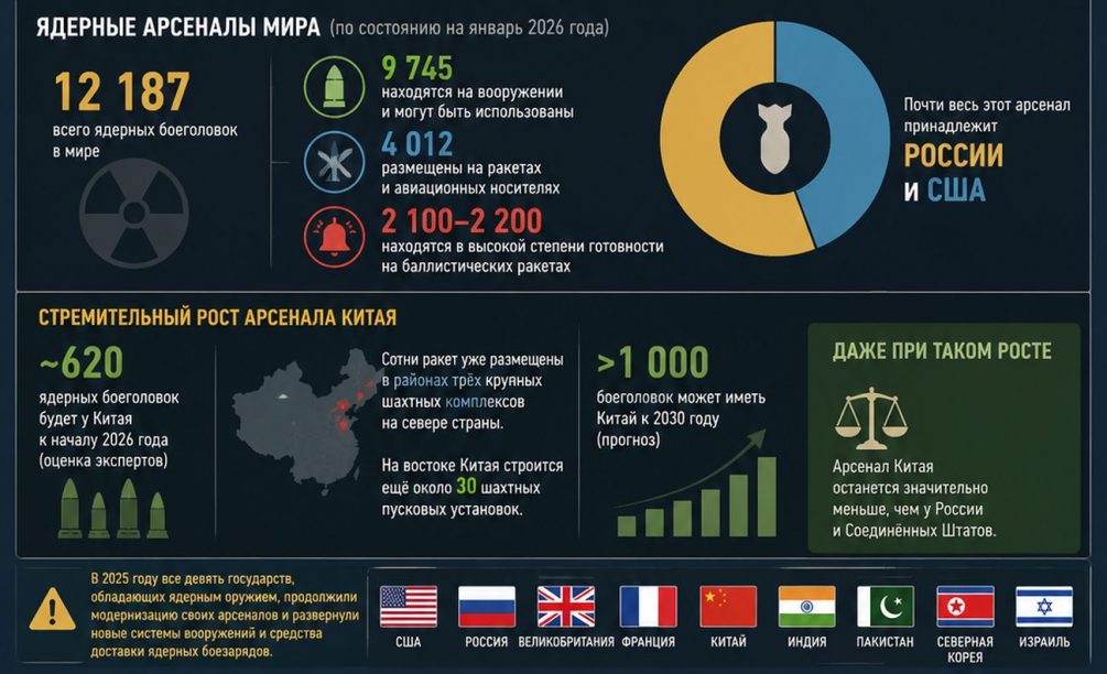 Под шумок СВО Китай готовится к ядерному противостоянию с США