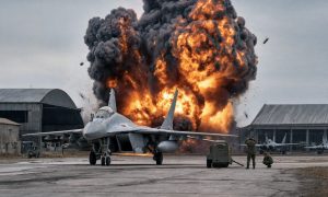 Авиация Украины тлеет на глазах: самолеты взрываются, не успев взлететь