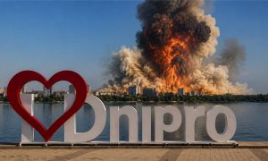 Мощнейший прилёт по Днепропетровску: взрывную волну почувствовали за десятки километров