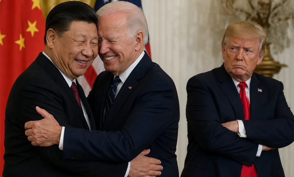 Байден – агент Си Цзиньпина: Трамп обвинил Китай в нежелании признать его «горячей штучкой» и своем поражении на выборах 2020 года