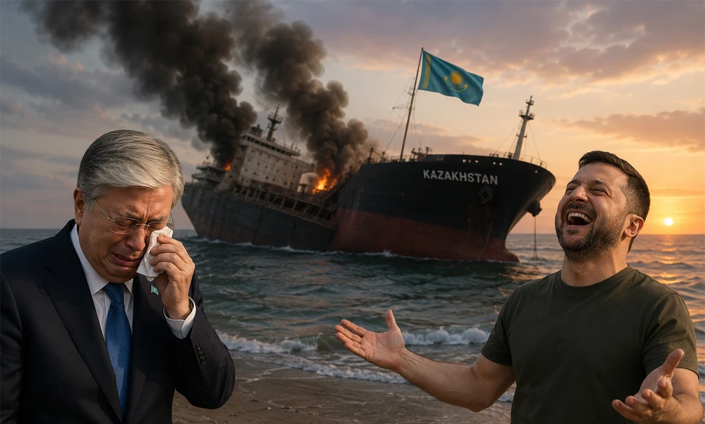 Просил мира – получил в танкер: Зеленский обрубает Токаеву экспорт казахстанской нефти «без вариантов»