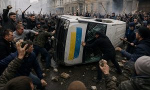 «Второй фронт» на Украине: во Львове массовый бунт против ТЦК перерос в бойню