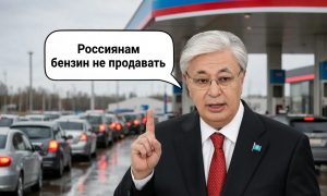 Казахи не дают россиянам купить бензин: Токаев ограничил въезд транспорта из России – «братской помощи» не будет