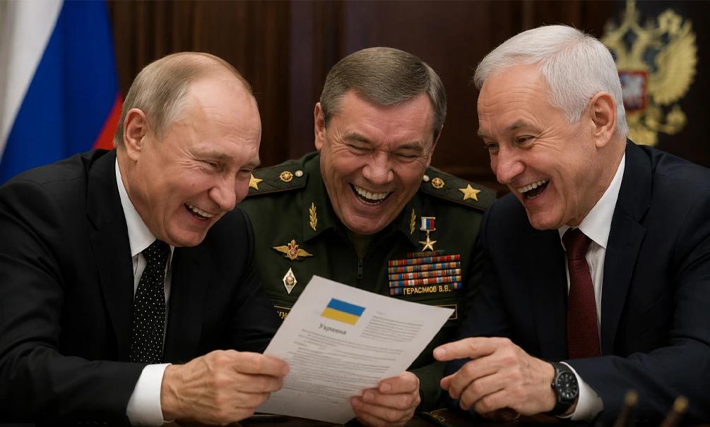 Может, еще и российскую армию распустить? Украина направила Путину 