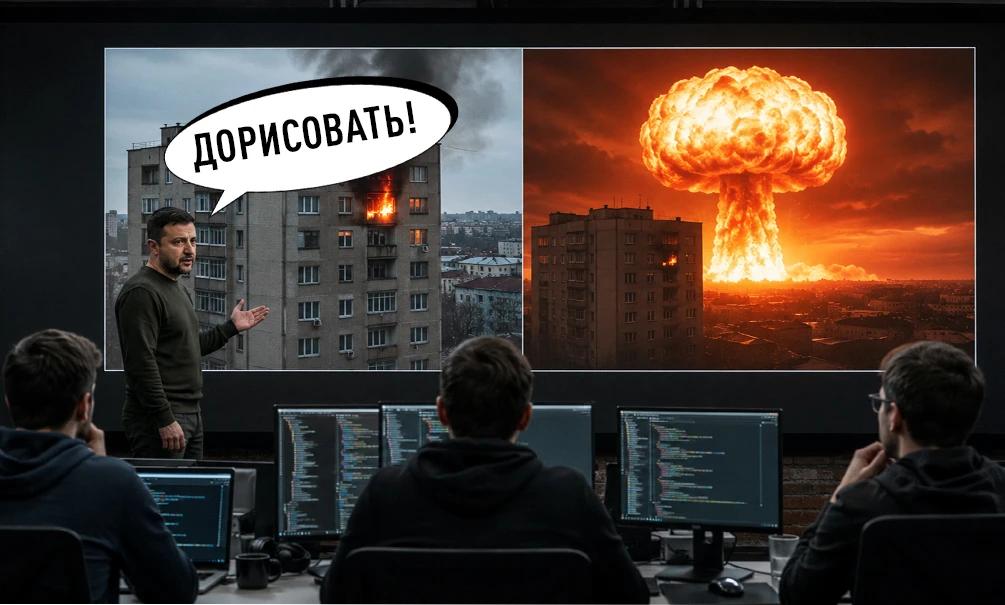 «Смотрите, россияне, как ярко горит!»: у Зеленского выболтали «Смотрите, россияне, как ярко горит!»: у Зеленского выболтали