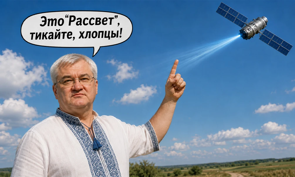 &laquo;Киев, вас видно, вам [конец]&raquo;: жалобы украинцев на спутники &laquo;Рассвет&raquo; глупы, выключить их невозможно &ndash; остается ловить ракеты и дроны - БлокнотРУ - Новости СВО. СВО новости. Когда закончится СВО последние новости? Новости СВО на сегодня. Новости Украины. Новости России. Когда закончится война на Украине? Когда закончится война? Когда закончиося война на Украине с Россией? Когда закончится война на Украине последние новости. Когда закончится СВО на Украине?