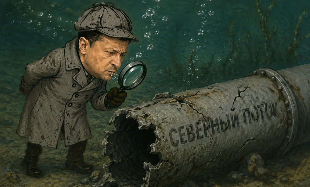 «Следствие ведет Зе»: киевский диктатор открестился от подрывов «Северных потоков» и пообещал лично заняться их расследованием