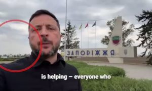 «Устроил клоунаду»: Зеленский сдает Запорожье — он записал очередной «победный» ролик на фоне хромакея
