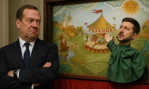 «Кровавый клоун»: Медведев назвал главную причину пресмыкания Зеленского перед нацистами
