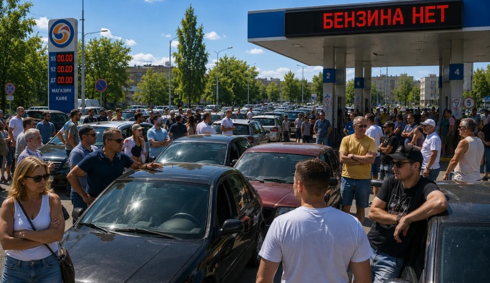 В России резко выросло число «тревожников»: очереди за бензином, ограничение интернета и атаки БПЛА - что заставляет россиян беспокоиться? 
