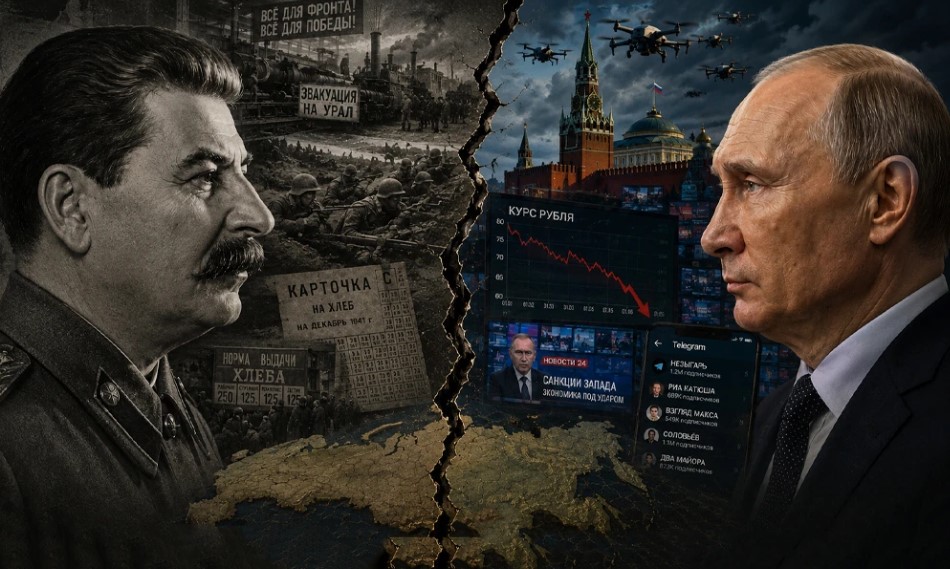 Путин как Сталин: кому сложнее вести войну 