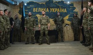 «Що? Опять море копать?»: европейцев шокировала карта «Великой Украины», которую случайно «засветили» в штабе «Азова»*