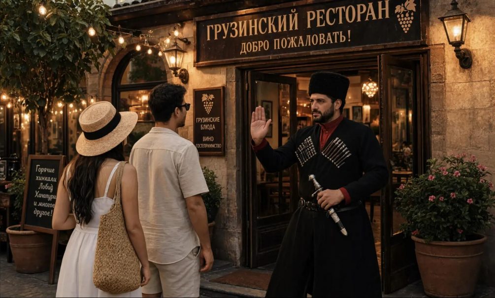 «Плюнул в харчо гостям из РФ»: служба госбезопасности Грузии начала расследование из-за фейков о притеснении россиян 