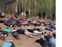 Лицом в землю: в лесу под Петербургом спецназ "накрыл" участников подозрительного "музыкального фестиваля" из сторонников Украины