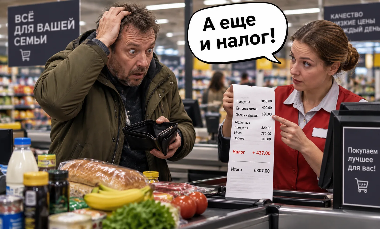 «Снова состригем с народа»: планируется обложить налогом все покупки через СБП