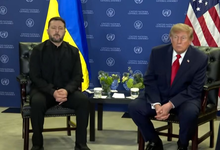 &laquo;Пришло время&raquo;: Трамп и Зеленский начали переговоры в ООН