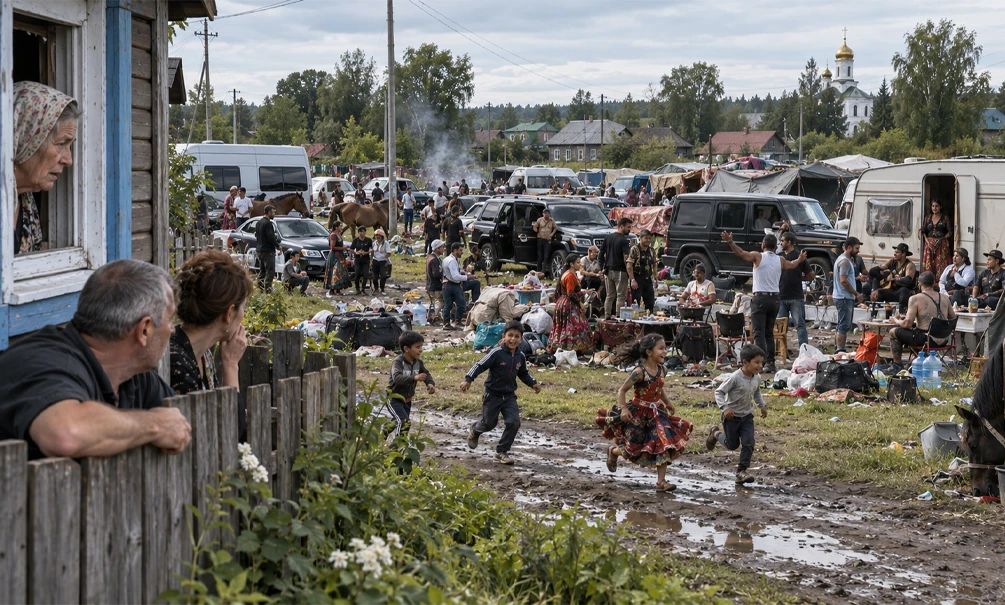 В Киржаче табор держит в страхе горожан: люди боятся выходить из своих домов из-за беспредела цыганской общины 