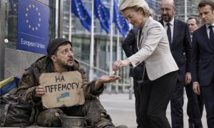 «Космическая дыра в бюджете»: Зеленский снова клянчит деньги у Евросоюза