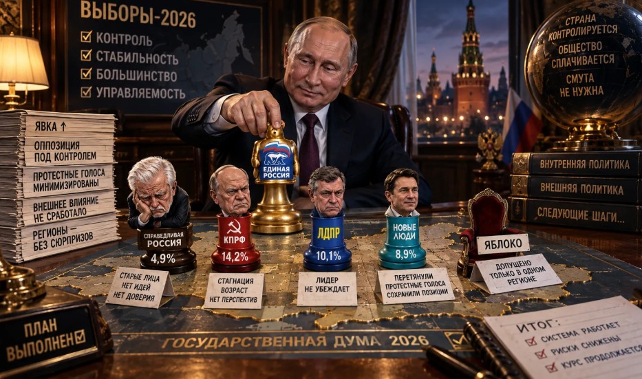 Выборы-2026: как Россия чуть не лишилась справедливости в Госдуме 