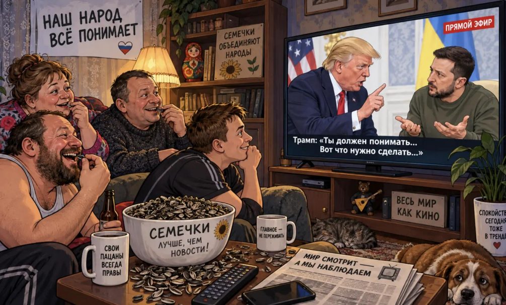 «Всё, россияне, бегите за семками»: Трамп превратил «иранский сериал» в «украинский» 