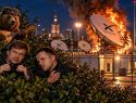 «За шлюзы! Не чокаясь!»: обеспечивающую Украину связью станцию Starlink сожгли дотла в Польше