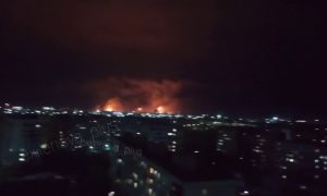 В Омске атакован логистический центр и промышленное предприятие