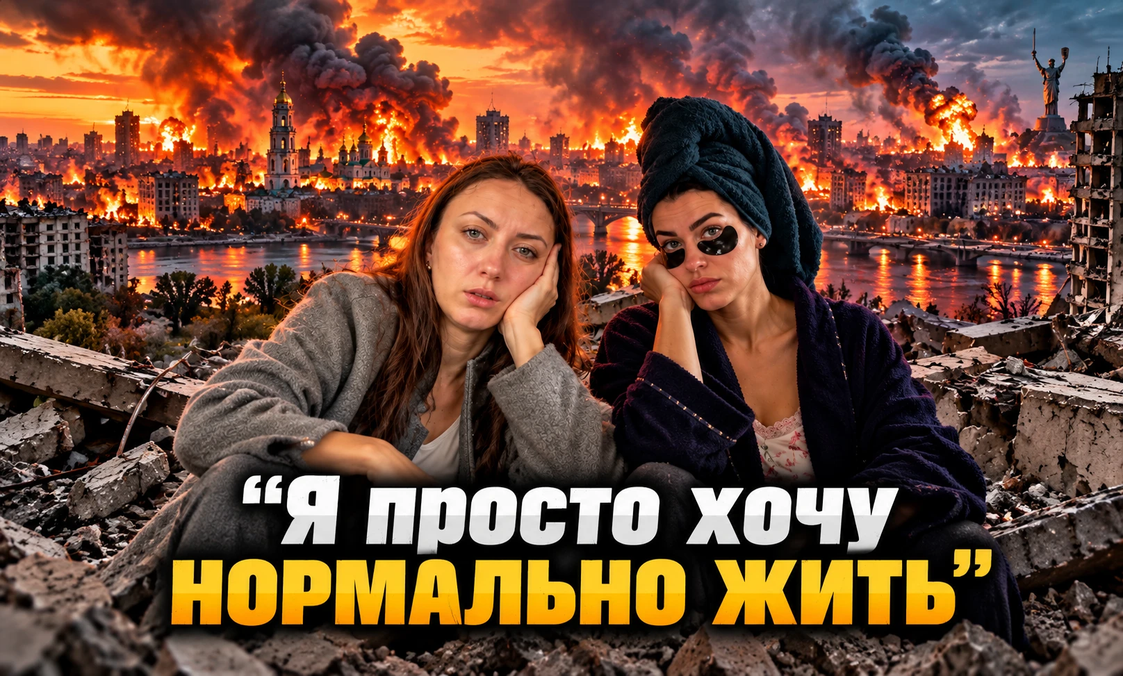 «Я просто хочу авокадо и лосося»: в Киеве депрессия на фоне усиления российских ударов, киевляне в соцсетях мечтают о мире