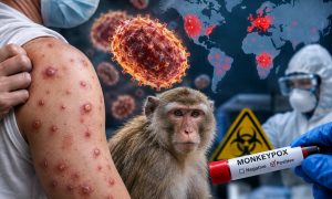Сразу пять человек, включая белоруску, госпитализировали с подозрением на оспу обезьян в Подмосковье