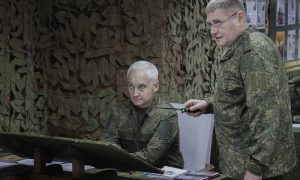 Андрей Белоусов нагрянул с инспекций к командирам группировки «Днепр»: в чём они ему признались