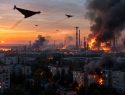 БПЛА атаковали Волгоград: после взрывов загорелась многоэтажка, есть пострадавший