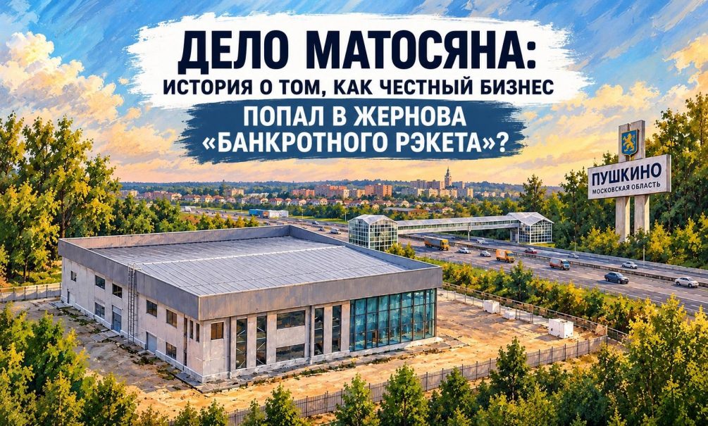 Дело Матосяна: как честный бизнес попал в жернова «банкротногого рэкета»? 