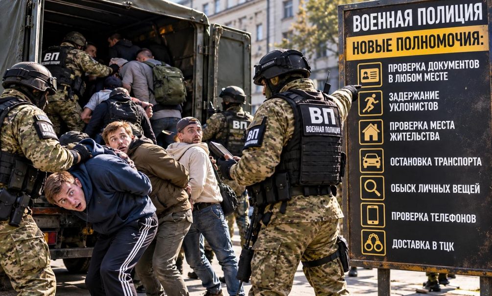Уклоняться станет сложнее: Минобороны расширяет полномочия военной полиции 