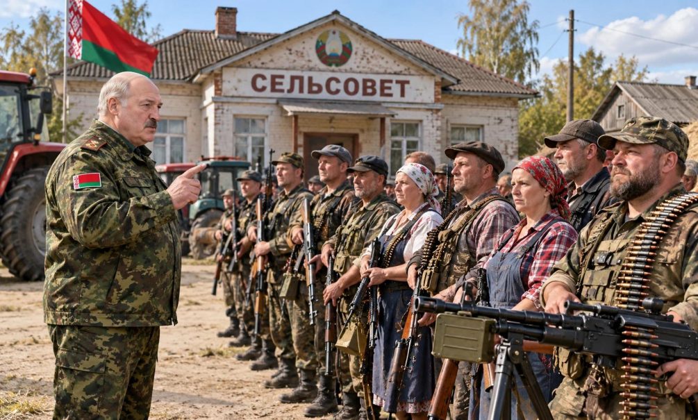 «Всем выдадут автоматы и пулеметы»: в каждом сельсовете Беларуси появится отряд ополчения 