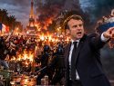 Париж горит, а Макрон обвиняет Россию: президент Франции объяснил беспорядки во Франции российской угрозой