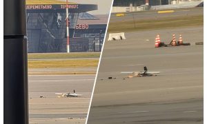 Дрон ВСУ атаковал московский аэропорт Шереметьево, его обломки упали на взлётной полосе – задержаны более 340 рейсов