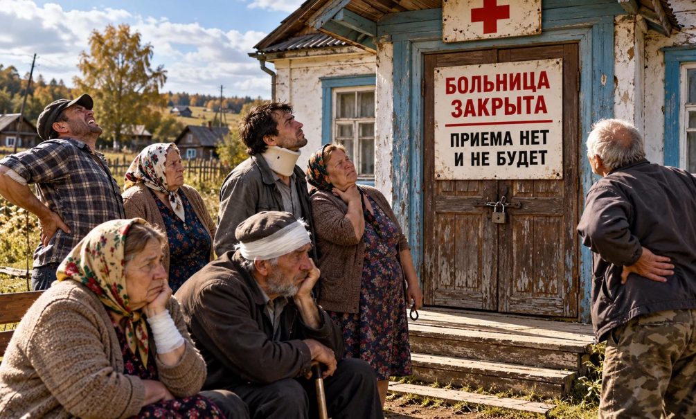 «Денег нет, но вы лечитесь»: в Совфеде предложили ради экономии бюджета позакрывать сельские больницы. А Путин? 